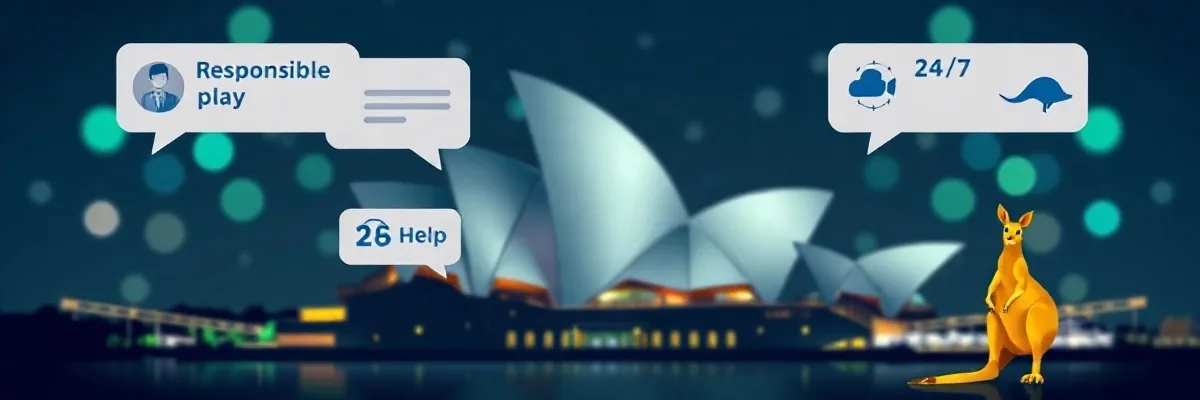 Responsible play tools and support interaction for players in Australia